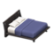 Artful Bed (Black - Dark Blue) NH Icon.png