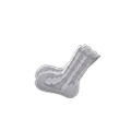 Crocheted Socks (Gray) NH Storage Icon.png