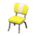 Diner chair's Yellow variant