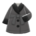 Gown coat's Black variant