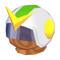 Green zap helmet