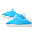 Pleather Sneakers (Light Blue) NH Icon.png