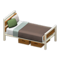 Ironwood Bed (Oak - Brown) NH Icon.png