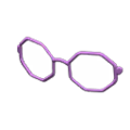 Octagonal Glasses (Purple) NH Storage Icon.png
