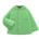 Open-Collar Shirt's Green variant