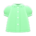 Puffy-Sleeve Blouse's Lime variant