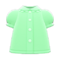 Puffy-Sleeve Blouse (Lime) NH Icon.png