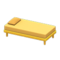 Simple Bed (Yellow - Yellow) NH Icon.png