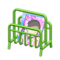 Tubular Magazine Rack (Green - Teen Magazine) NH Icon.png