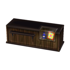 Wooden Counter (Dark Brown - Colorful Dots) NL Model.png