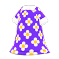 Blossom Dress (Purple) NH Storage Icon.png