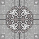 Texture of imperial tile