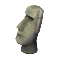 Moai statue
