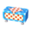 Polka-dot dresser's Soda blue variant