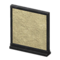 Short Simple Panel (Black - Mud Wall) NH Icon.png
