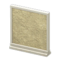 Short Simple Panel (White - Mud Wall) NH Icon.png