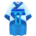 Ancient sashed robe's Blue variant