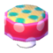 Polka-Dot Stool (Peach Pink - Melon Float) NL Model.png