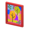 Framed Poster (Red - Trees) NH Icon.png