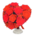 Heart-shaped bouquet's Red variant