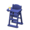 High Chair (Blue - None) NH Icon.png