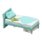 Sloppy Bed (Light Blue - Light Blue) NH Icon.png