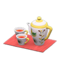 Tea Set (White - Red) NH Icon.png