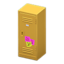 Upright Locker (Yellow - Notes)