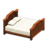 Antique Bed (Brown) NH Icon.png