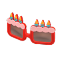 Birthday Shades (Red) NH Storage Icon.png