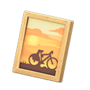 Framed Photo (Natural - Sunset Photo) NH Icon.png