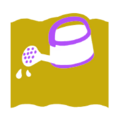 Golden Milestone (Watering Can) NH Nook Miles Icon.png