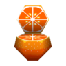orange chair