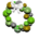 Ornament Wreath's Light Green variant