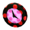 Polka-Dot Clock (Pop Black - Peach Pink) NL Model.png