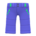 Ski pants's Blue variant