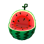 Watermelon Chair (Red Watermelon) NL Model.png