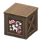 Wooden Box (Dark Brown - Bright Stickers) NH Icon.png