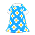 Blossom Dress (Blue) NH Storage Icon.png