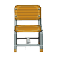 Chair with cloth
