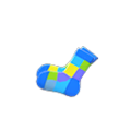 Color-Blocked Socks (Blue) NH Storage Icon.png