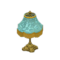 Elegant Lamp (Gold - Blue Roses) NH Icon.png