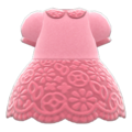 Floral Lace Dress (Pink) NH Icon.png