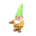 Garden gnome's Laid-back gnome variant