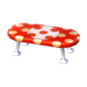 polka-dot low table