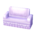 Regal sofa's Royal purple variant