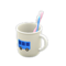 Toothbrush-and-Cup Set (White - Bus) NH Icon.png