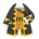 Sea captain's coat's Black variant