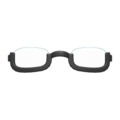 Bottom-Rimmed Glasses (Black) NH Icon.png