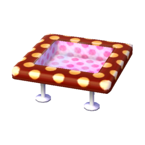 Polka-Dot Table (Cola Brown - Peach Pink) NL Model.png